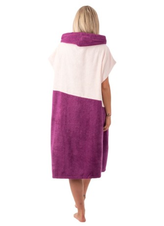 Purple Pink - PONCHO - Stylový a pohodlný letní outfit z kvalitní bavlny