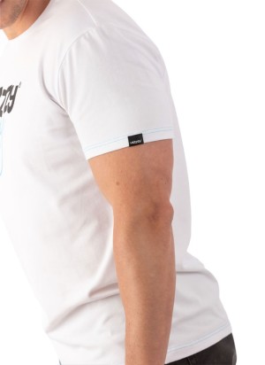 Lazzzy Boy White - VIBES TRIČKO