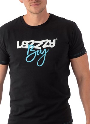 Černý "Lazzzy Boy" tričko black – Stylové vibes pro kluky