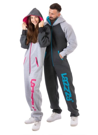 Metal Grey Pink - DUO - Lazzzy® Prémiové overaly