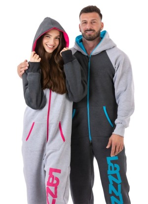 Metal Grey Pink - DUO - Lazzzy® Prémiové overaly