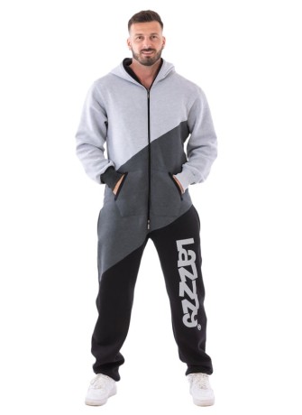 Grey Black - TRIO - Lazzzy® Prémiové overaly