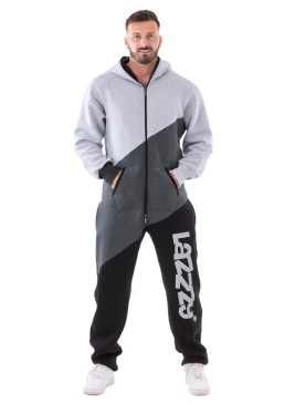 Grey Black - TRIO - Lazzzy® Prémiové overaly