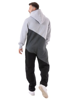 Grey Black - TRIO - Lazzzy® Prémiové overaly