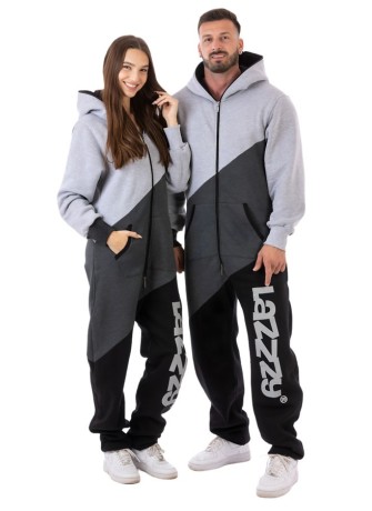Grey Black - TRIO - Lazzzy® Prémiové overaly