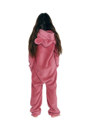 Dusty Rose Teddy - KIDS - Lazzzy® Prémiové overaly pro děti