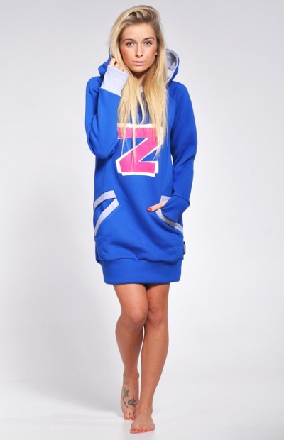 Lazzzy ® ZET hoodie ocean blue