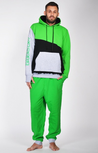 Lazzzy ® NEW ERA hoodie green