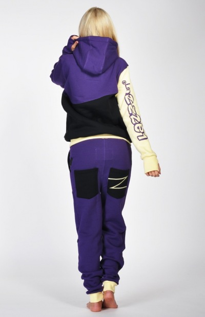 Lazzzy ® NEW ERA pants purple
