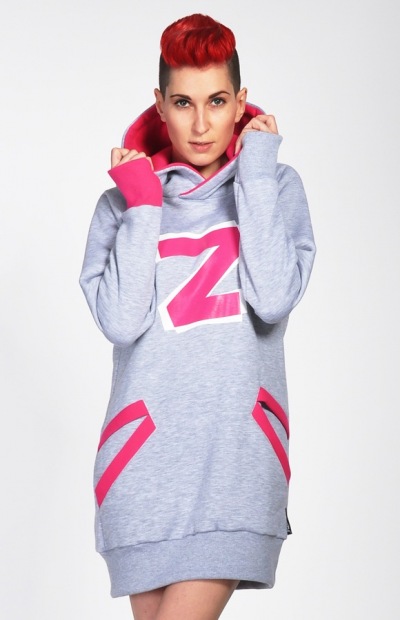 Lazzzy ® ZET hoodie grey